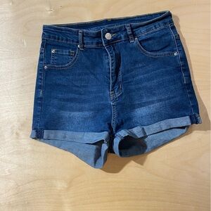 SHEIN Dark Blue Jean Shorts Medium (OB)